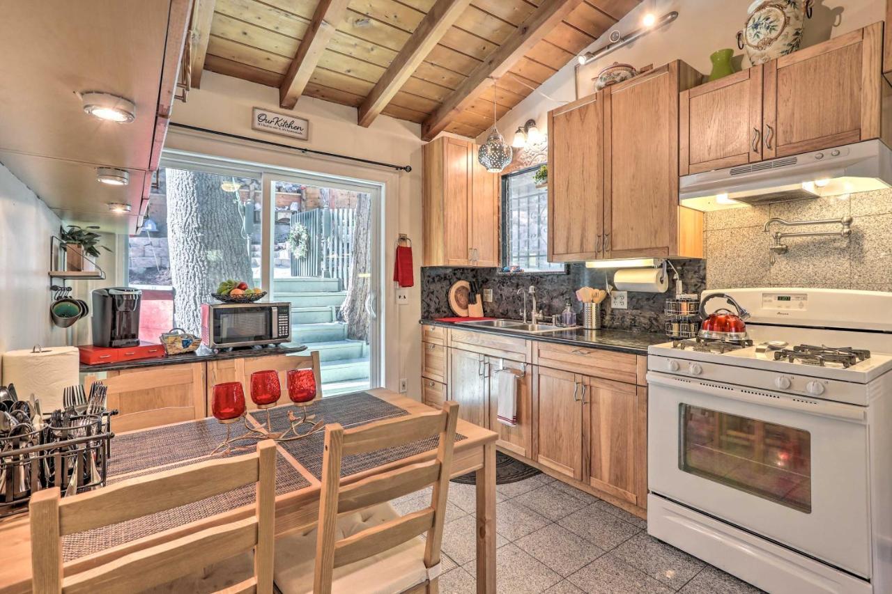 Boho Crestline Cabin, 1 Mile To Lake Gregory! Экстерьер фото