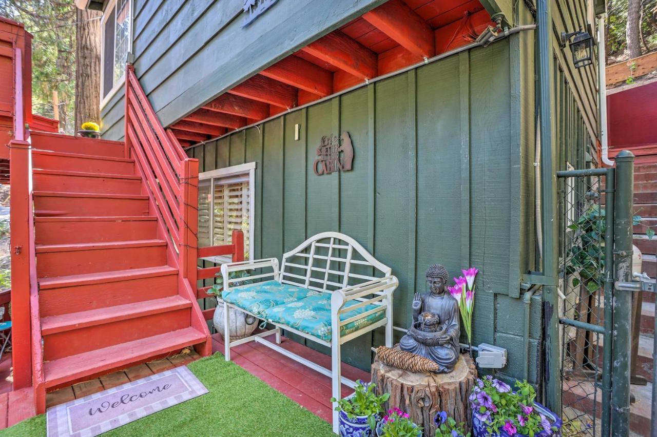 Boho Crestline Cabin, 1 Mile To Lake Gregory! Экстерьер фото
