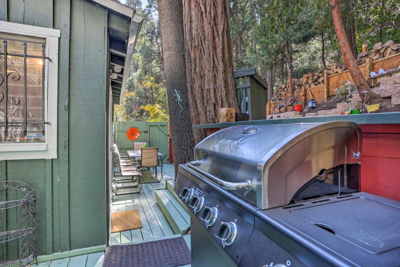 Boho Crestline Cabin, 1 Mile To Lake Gregory! Экстерьер фото