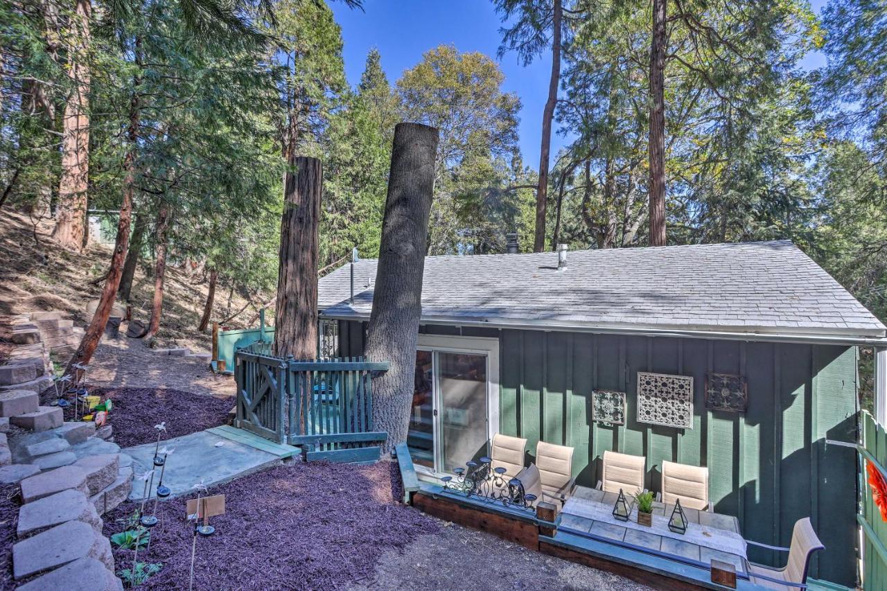 Boho Crestline Cabin, 1 Mile To Lake Gregory! Экстерьер фото