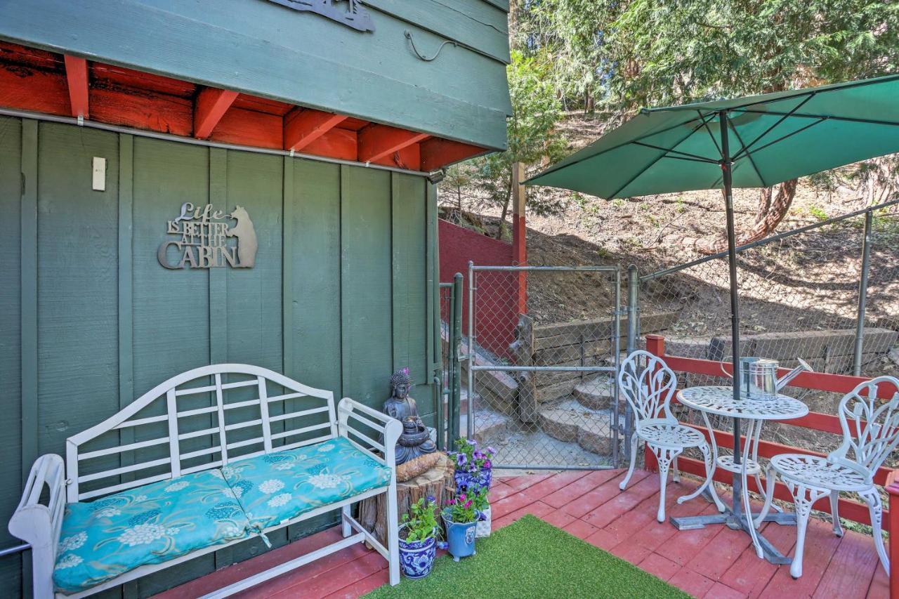 Boho Crestline Cabin, 1 Mile To Lake Gregory! Экстерьер фото
