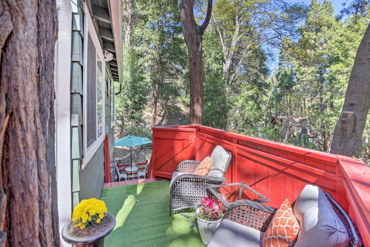 Boho Crestline Cabin, 1 Mile To Lake Gregory! Экстерьер фото